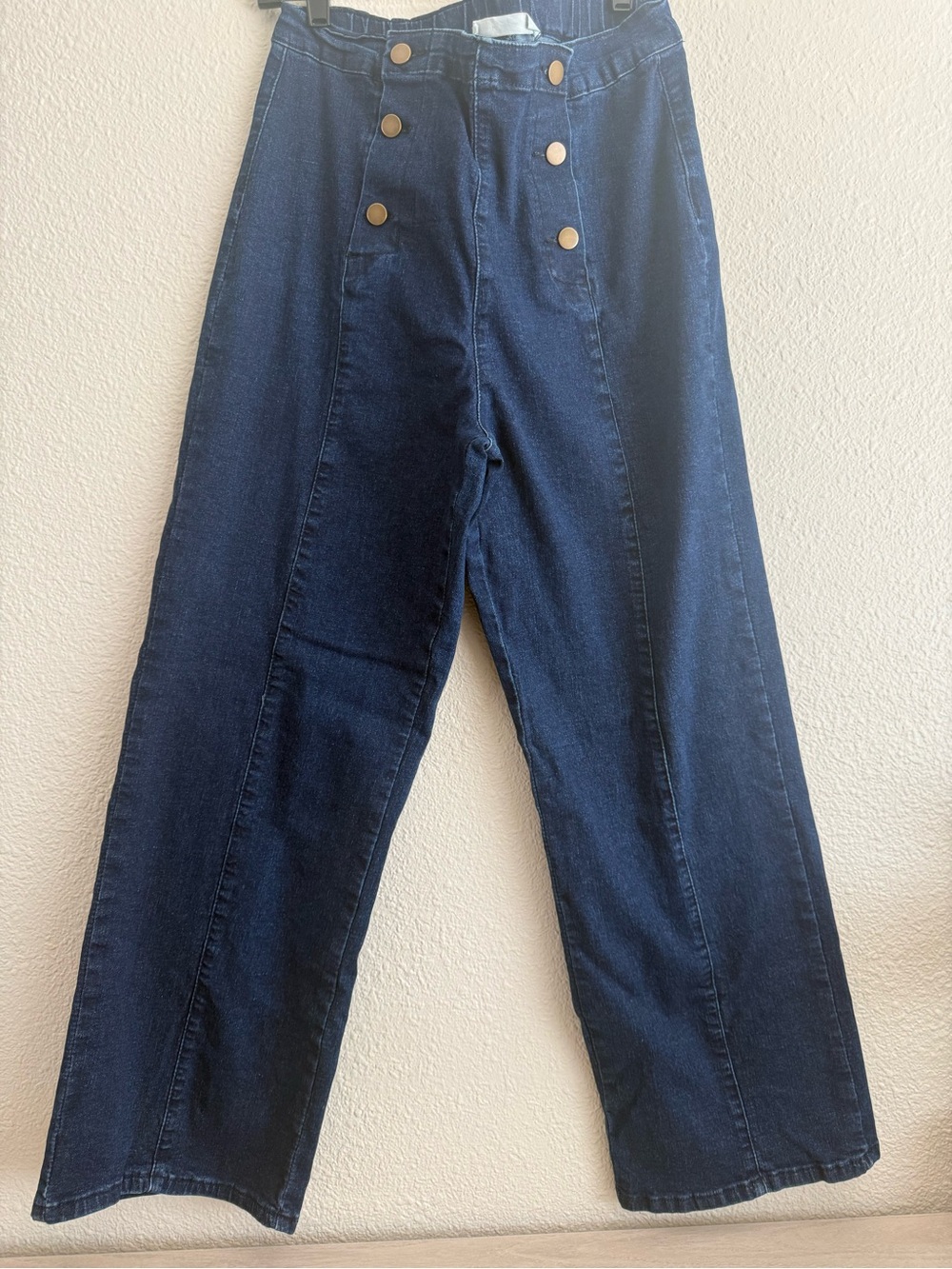 Belle poque Denim Jeans - Navy Blue